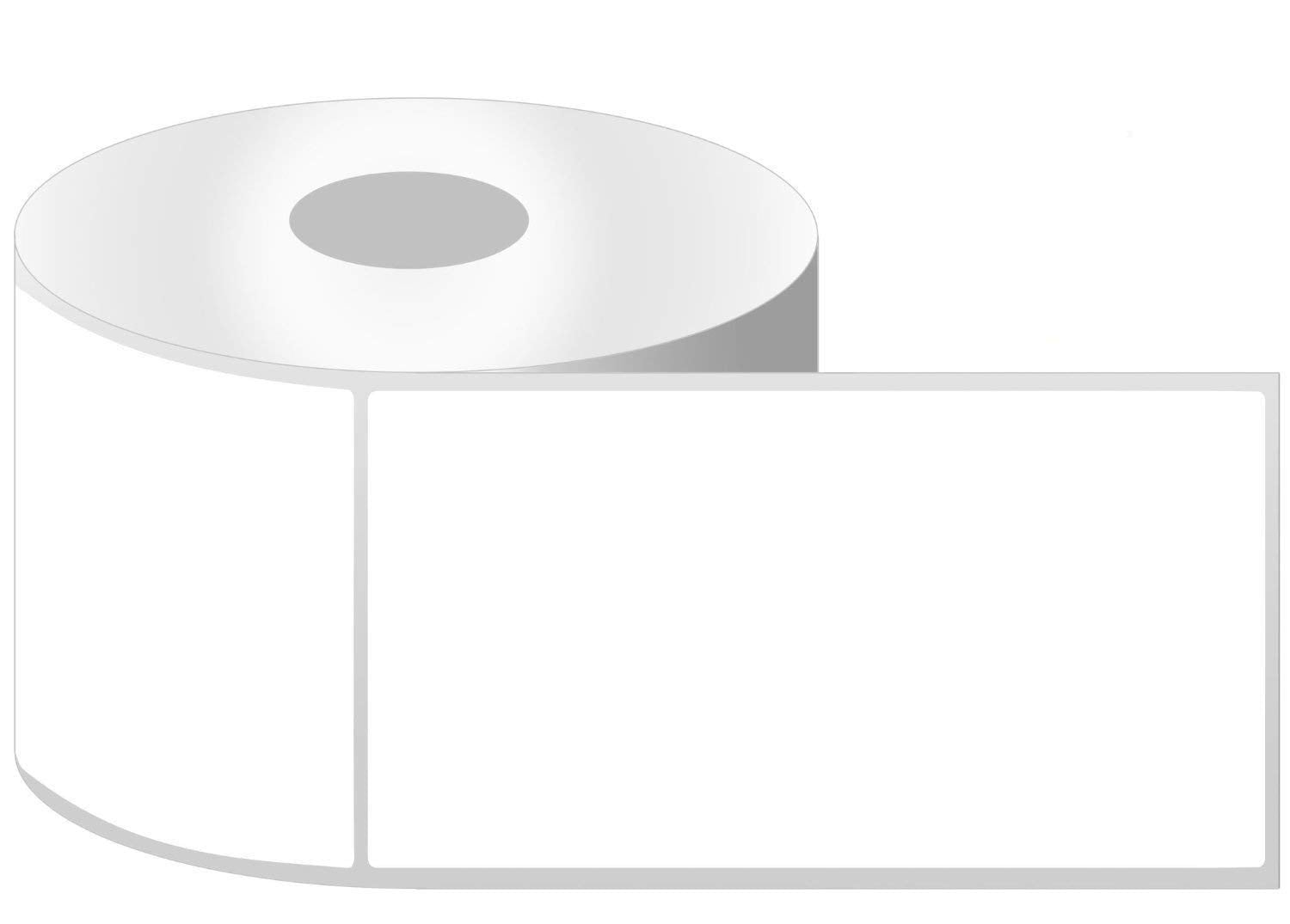 Direct Thermal Shipping Labels Roll 4x6 inch (400 Labels) – White Self-Adhesive Printer Stickers for Shipping, Packaging & Parcel Printing