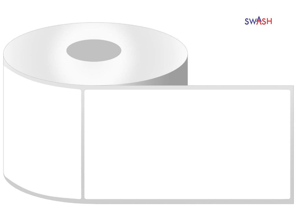 Direct Thermal Shipping Labels Roll 4x6 inch (400 Labels) – White Self-Adhesive Printer Stickers for Shipping, Packaging & Parcel Printing