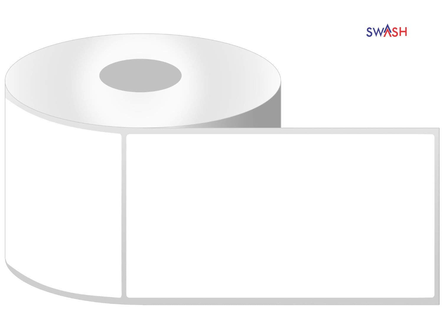 Direct Thermal Shipping Labels Roll 4x6 inch (400 Labels) – White Self-Adhesive Printer Stickers for Shipping, Packaging & Parcel Printing